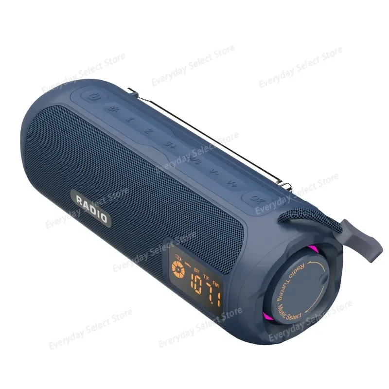 4500mAh Outdoor FM DAB+ Radio Bluetooth Speaker, TF‑Card Supported, Knob Control, 10W Dual‑Loudspeaker Module