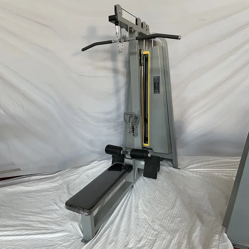 

Commercial Fitness Equipment Exercise Pin Load Selection Adjustable Seated Lat Pull Down Machine