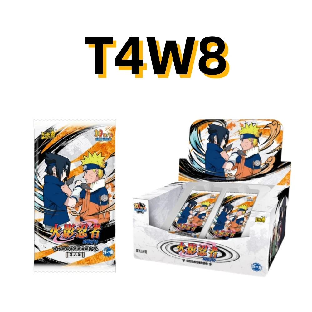 Kayou Naruto Card Box T4W8 T4W5 Soldiers'Chapter\Formations'Chapter Anime  Cards Ninja Age Collection Gift Box Kids Toy Gifts - AliExpress