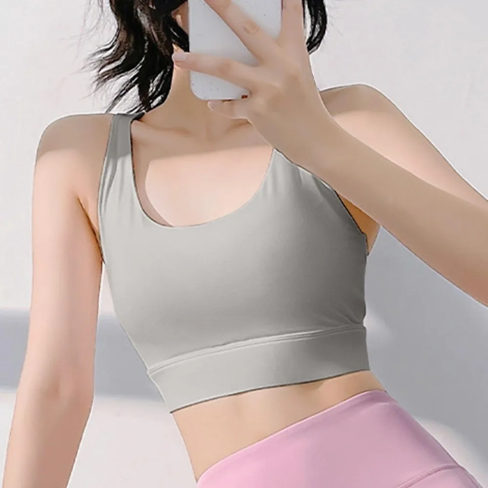 

Running Underwear Beauty Back Sports Bra Shockproof Anti Sagging Yoga Underwear Breathable Comfortable Training Fitness Bra Gym