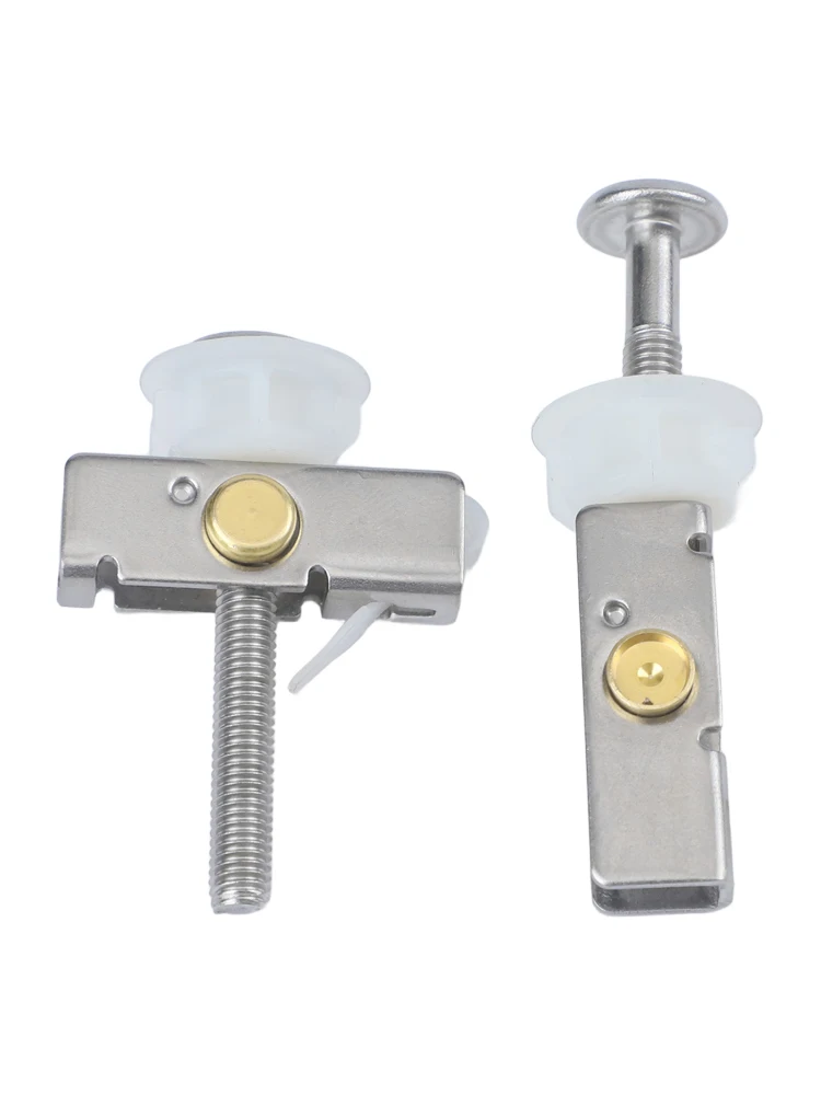 Bathroom Renovation Stainless Steel Bolts Compatible Toilet Hinge Replacement Screws Compatible With Standard Toilets