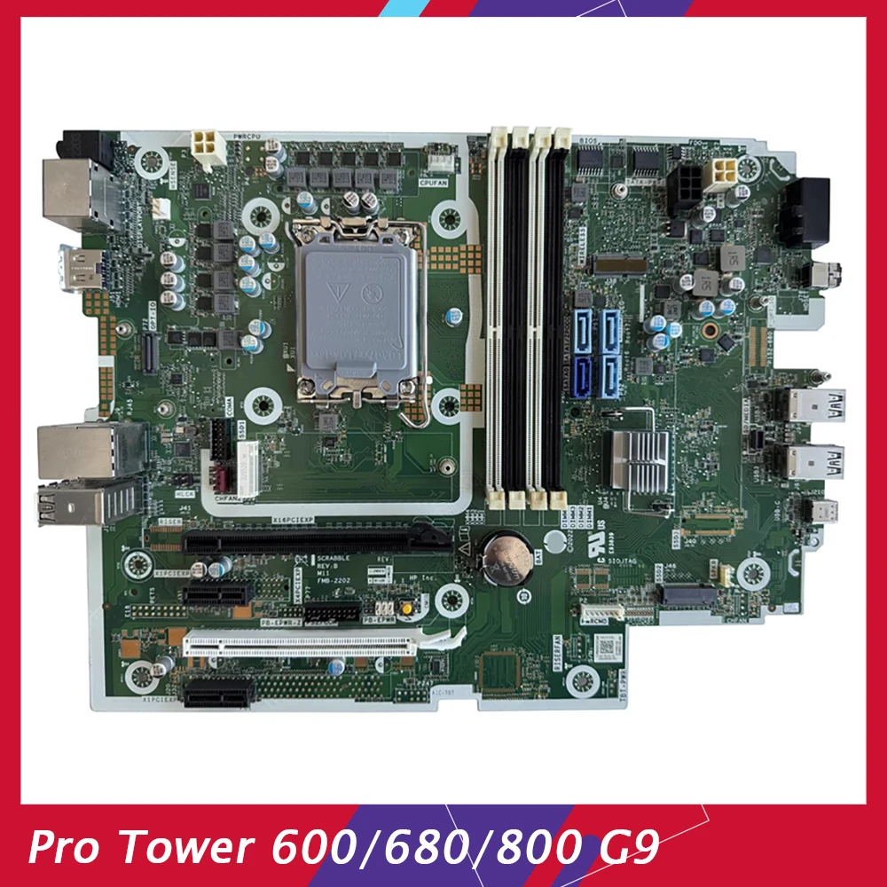 For HP Pro Tower 600/680/800 G9 Desktop Motherboard M99817-601 M81592-001