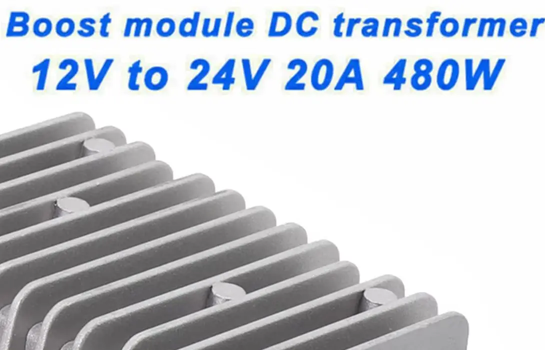 

Преобразователь напряжения DC-DC с 12В на 24В/48В для модулей повышения напряжения, защита IP68 с множественной автоматической защитой