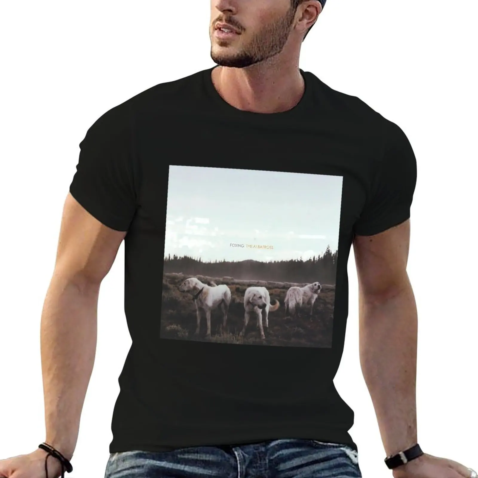 Foxing - The Albatross T-Shirt man t shirt oversized plain t shirts men