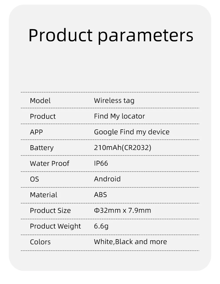 Google Location Tracker Air Tag Android Find My Gps Tracking Device für Auto Motorrad Bluetooth Autoelektronik GPS Fahrzeug Loc – Detail 13