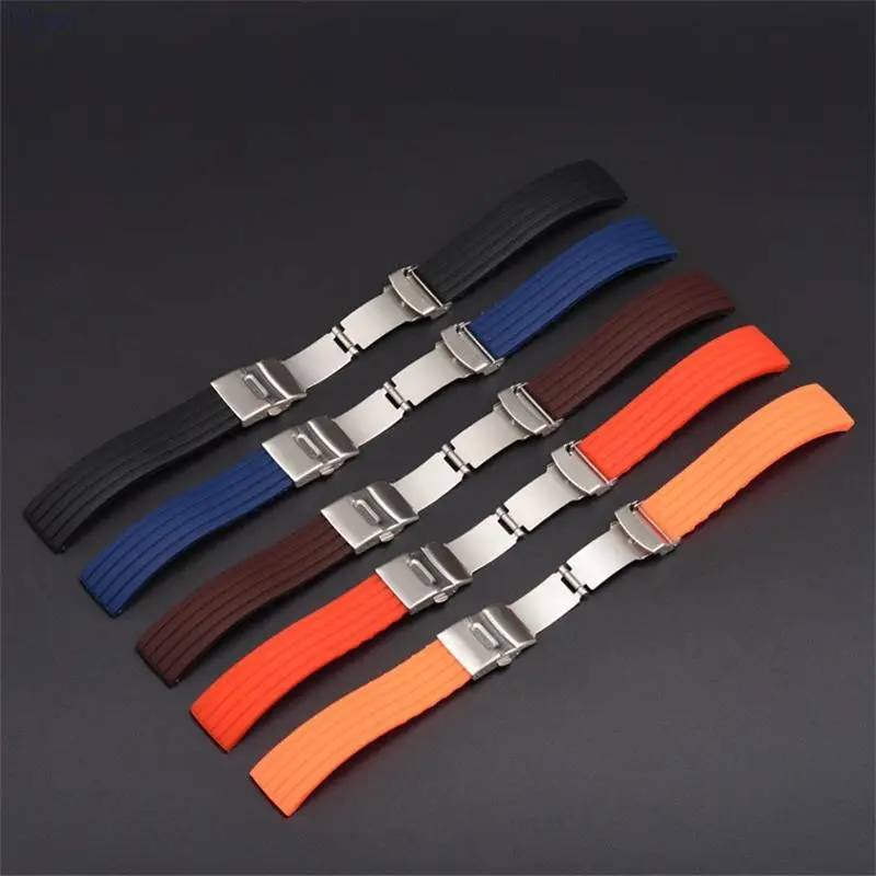 16 18 20 مللي متر 22 مللي متر 24 مللي متر سيليكون سوار لهواوي سامسونج غالاكسي ساعة 2 S2 S3 حزام الإفراج السريع المطاط سوار حزام الفرقة