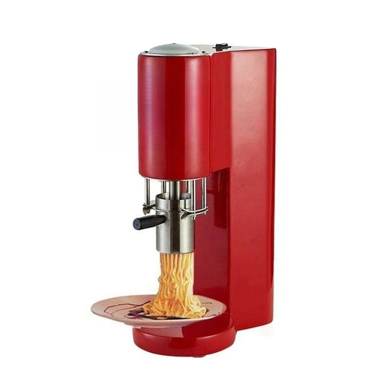 Commercial Automatic Electric Soft Serve Ice Cream Machine-Mini Spaghetti Maker Hot Sale Electric Noodle-Shaped Gelato