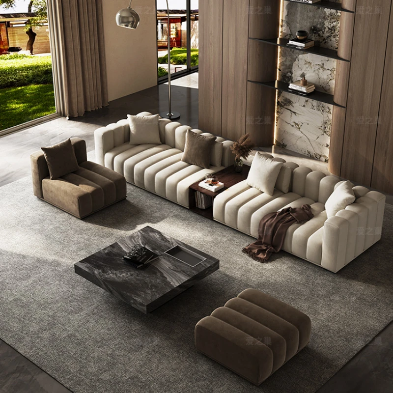 Cozy Modern Living Room Sofas Lazy Nordic Designer Lounge Sofa Loveseat Individual Canape Salon Apartment Furniture