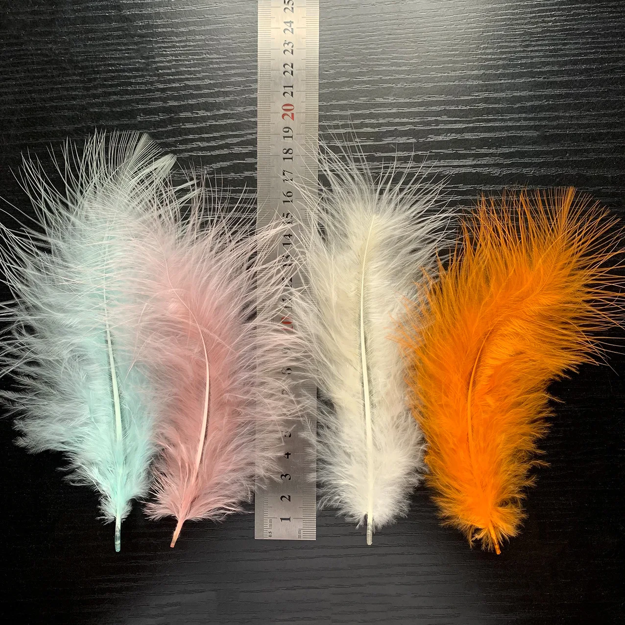 Wholesale Fluffy Full Turkey Feathers 13-18cm Light Blue Soft Plume DIY Costume Headwear Craft Decoration Supplies