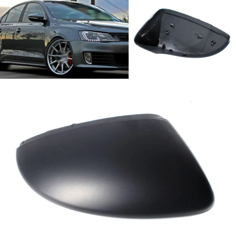 

For VW Jetta GLI 2012 2013 2014 2015 2016 2017 2018 1 pc Right Side Primed Rear Mirror Cover 3C8857538