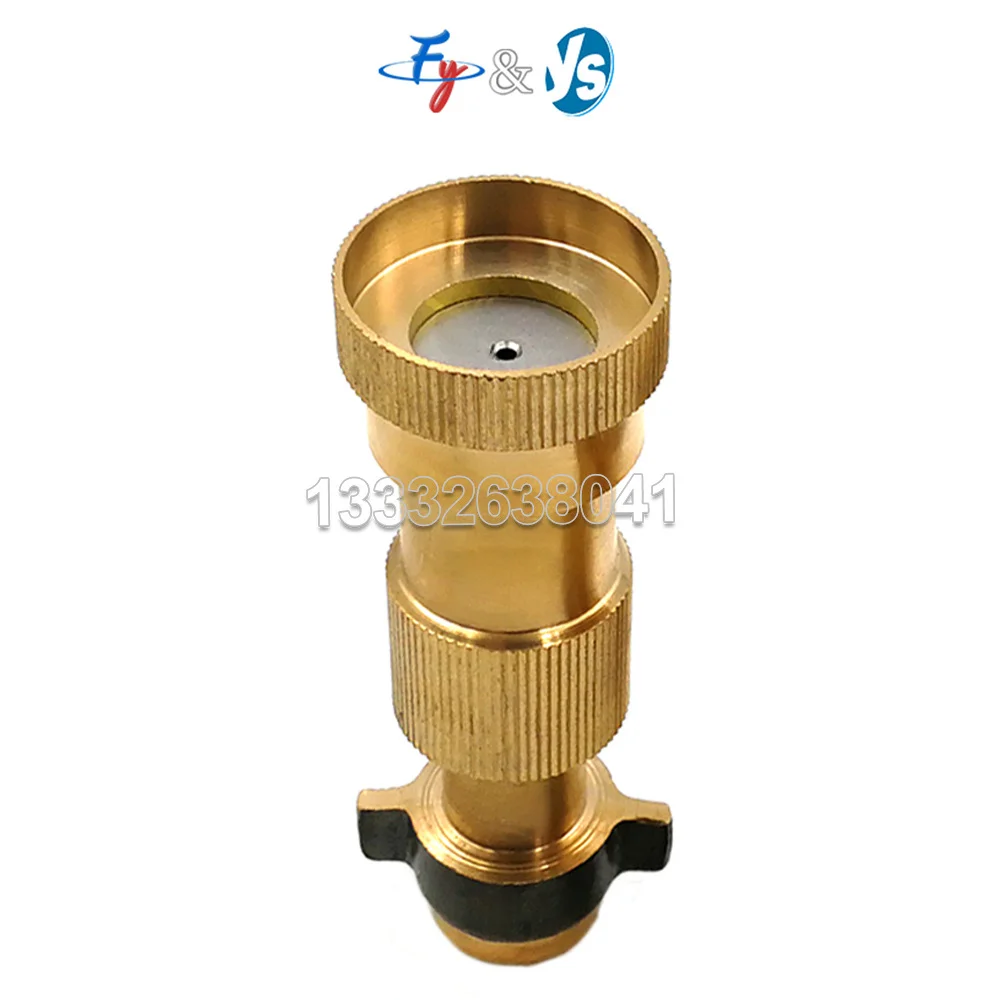 Brass High Pressure Agricultural Spare Parts Knapsack Sprayer Nozzle, Sprinkler Head, Precise Irrigation Accessories