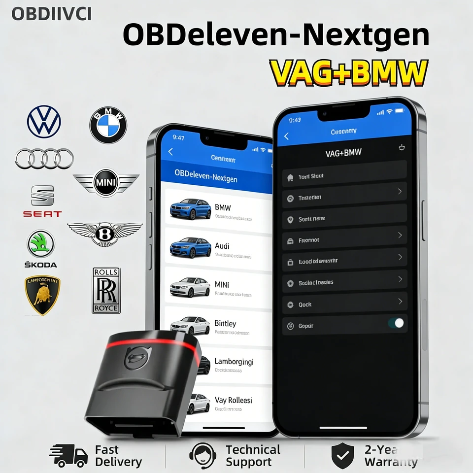 OBDeleven Nextgen OBD2 For volkswagen/Audi A4 b8 A3/Seat Leon