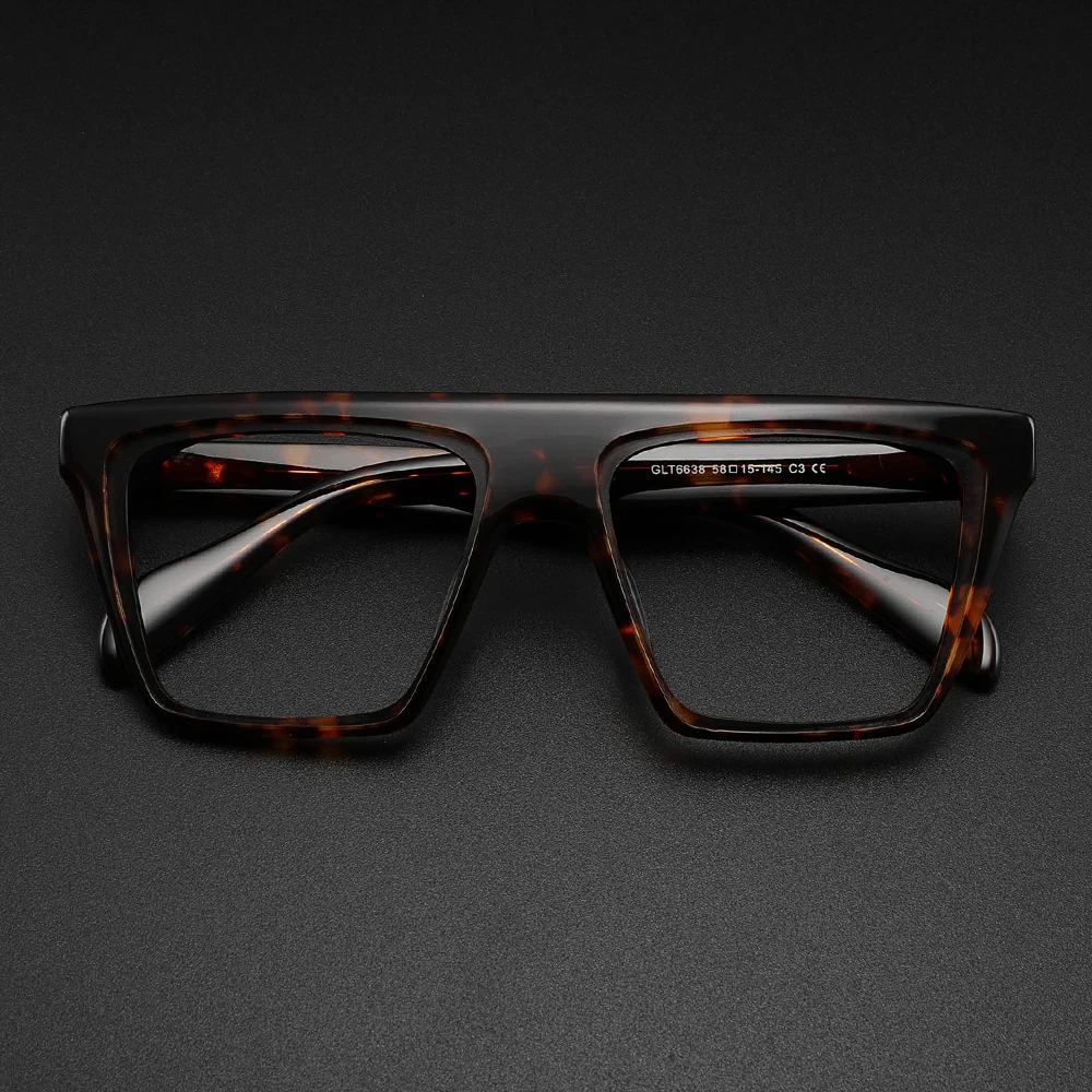 

Handmade Acetate Reading Glasses Men Retro Eyeglasses Frame Women Luxury Brand Design Customize Myopia Presbyopia Prescription