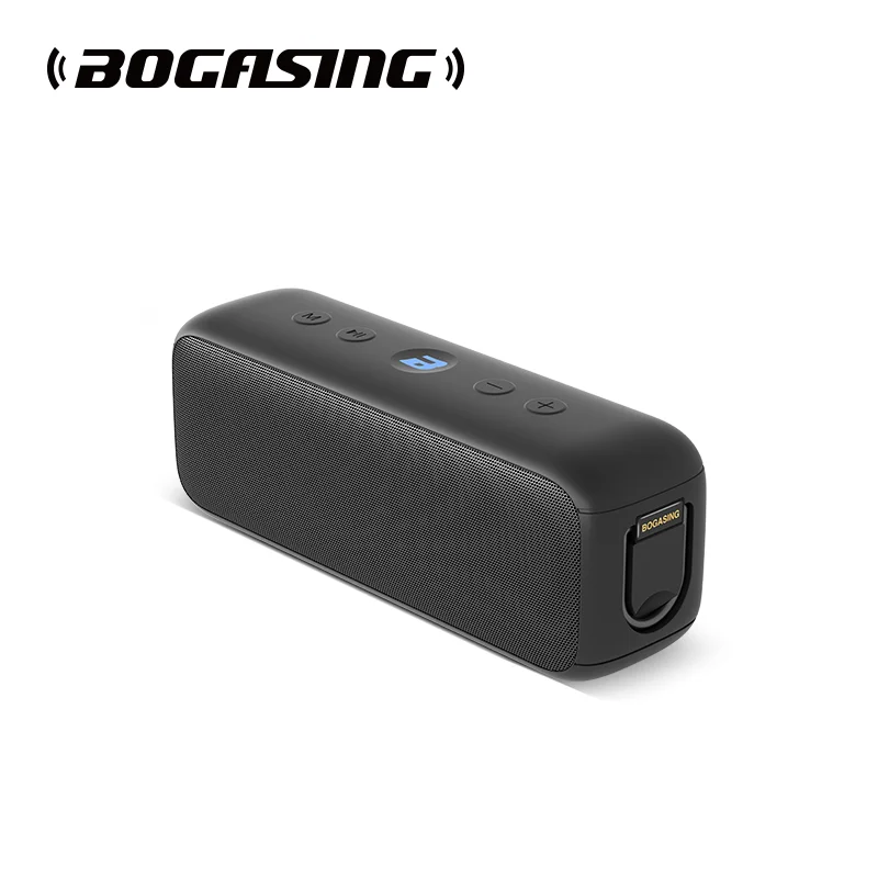 BOGASING G6 Portable Bluetooth Speaker, 30W Stunning Audio with Deep Bass, IPX6, 35H Playtime, BT 5.3, TF/AUX/USB, for Outdoor