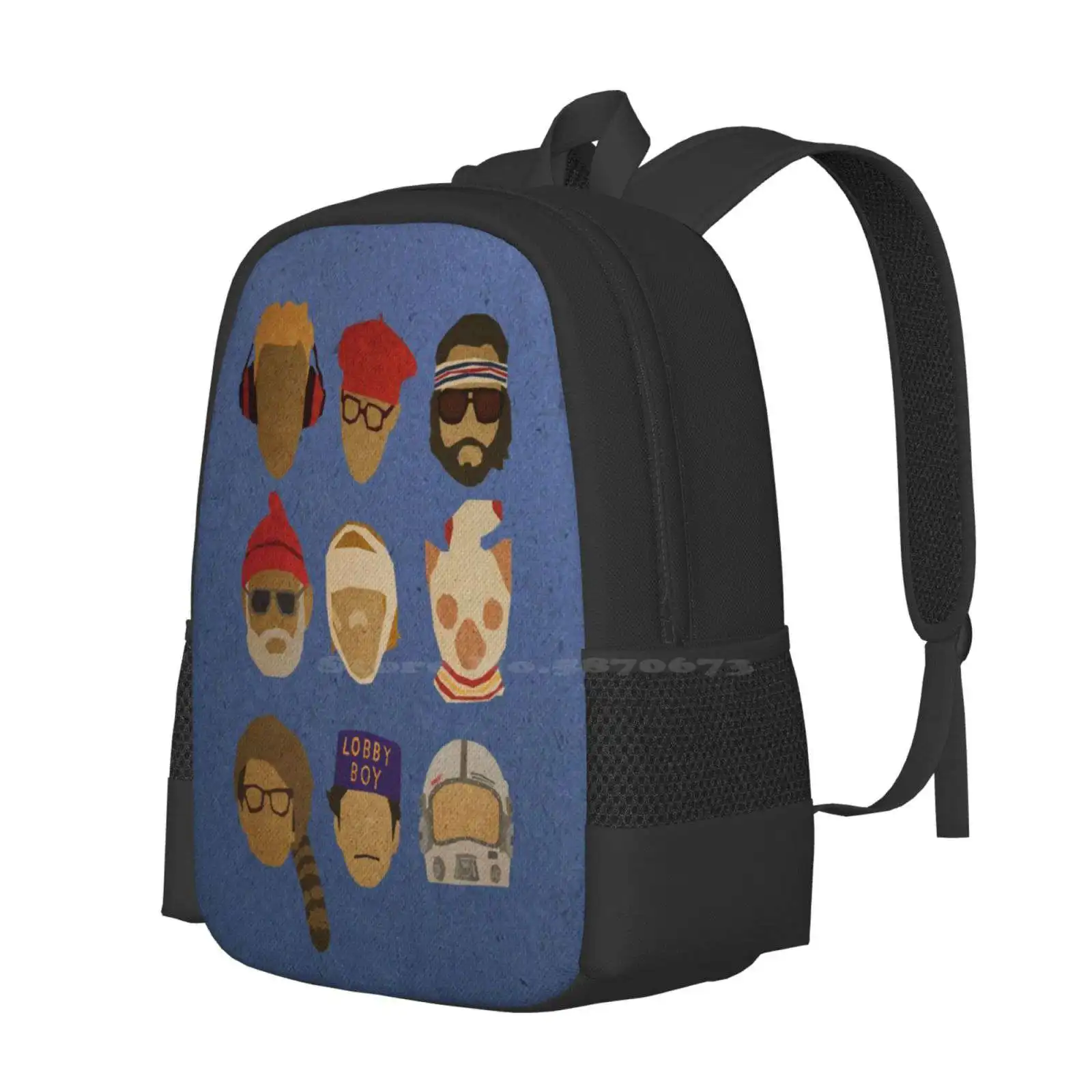 Wes Anderson'S Hats Hot Sale Backpack Fashion Bags Hats Wes Anderson Grand Budapest Hotel Rocket Rushmore The Royal The Life