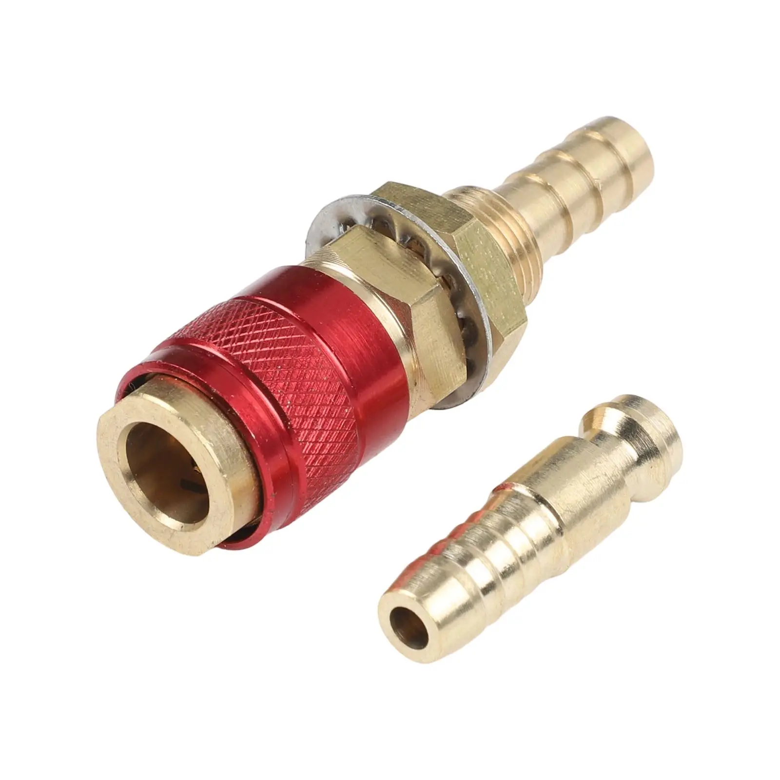 Gas and Water Quick Connector 8mm For Tube Compatibility with Robust Brass Design for Enhanced Workflow Efficiency