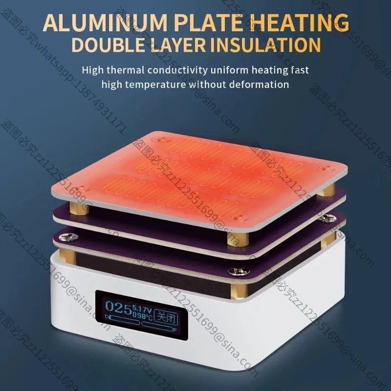 Suitable for ZFX-G3061 Heating Meter LCD LCD Display Double-layer Multi-function Heating
