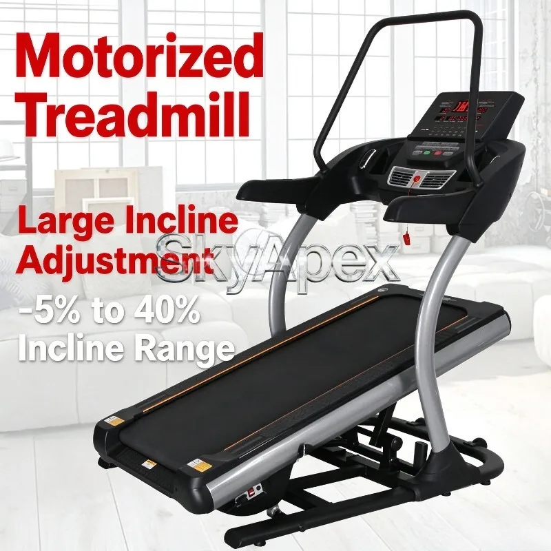 Indoor Gym Decline Slope Mountain Climbing Machine Commercial Running Trainer for Slow Jogging Full Body Aerobic Workout