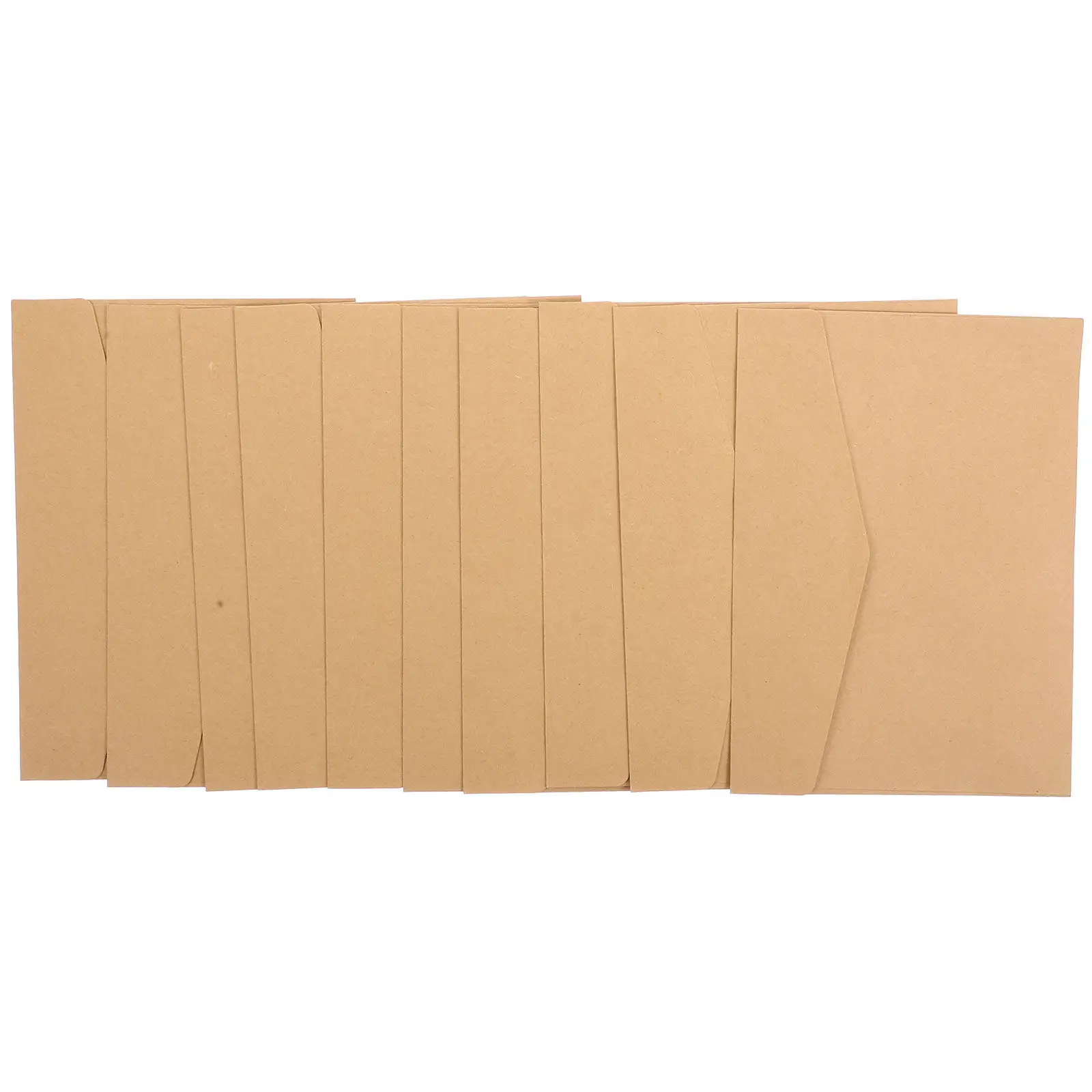 Brown Kraft Paper Envelope Set for Business Cards Invitations Party Greetings Letters and Stationery