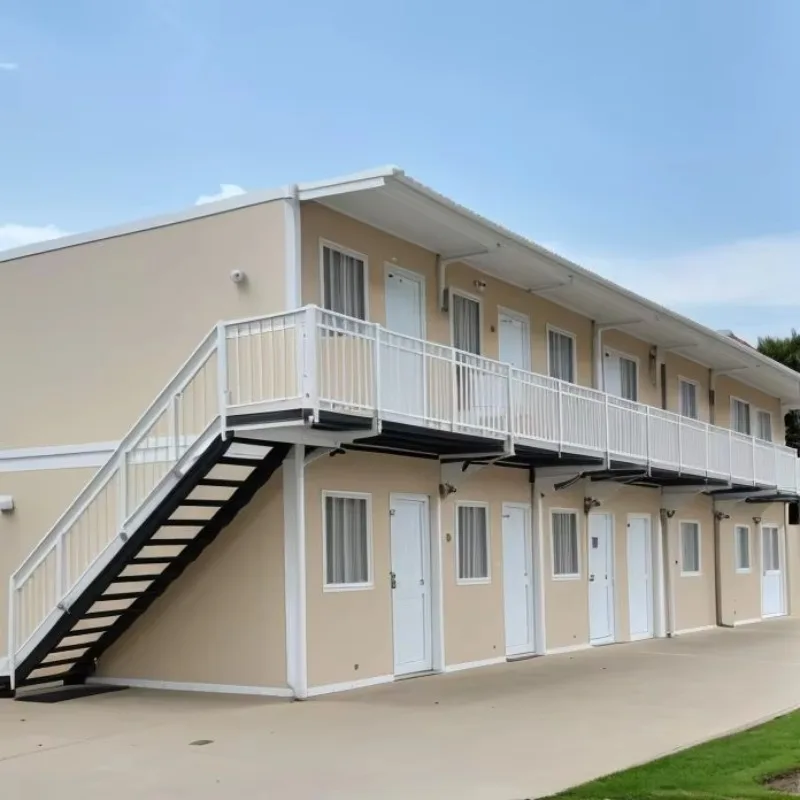 Sinoy Steel Tiny House Construction Site Prefab Two Story Z Folding Portable Temporary Container House Office Dormitory Bathroom