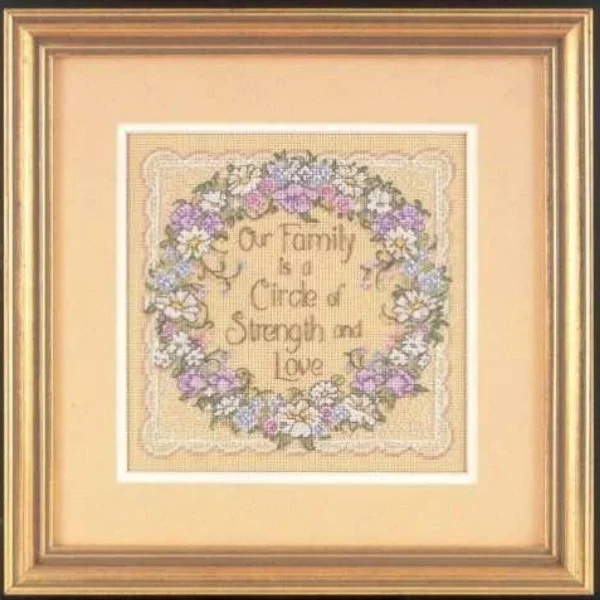 Quality Beautiful Counted Cross Stitch Kits Embroidered Home Decoration 8-Dim 6886 Strength Garland 28-28