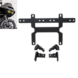LED Headlight Lamp Bracket For Harley Road Glide FLTRX W/ BAJA LP6 Lighting 2015-2023