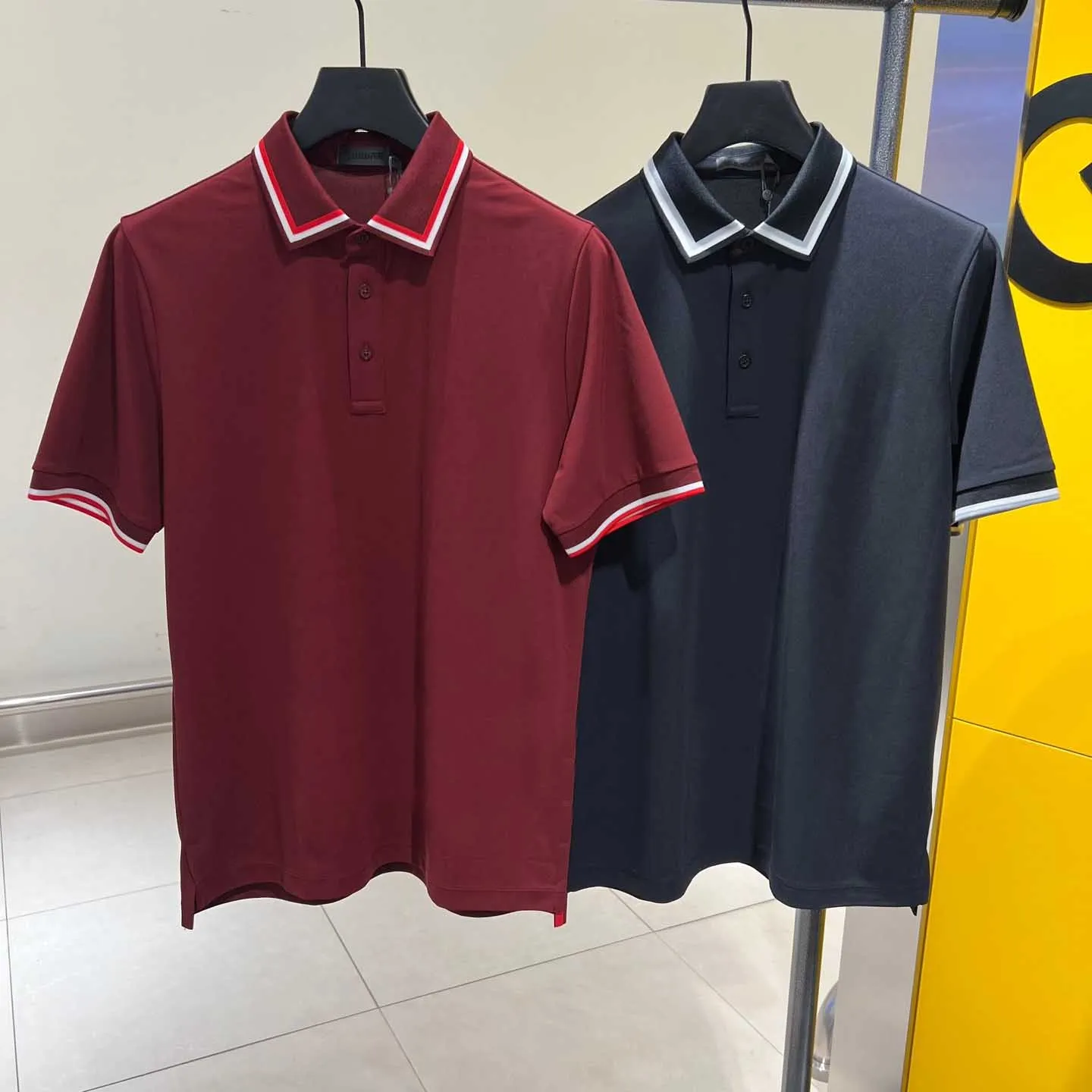 

Men's 25 Spring Summer New Golf Clothing Collar Short Sleeve T-shirt Casual Sports Golf Top