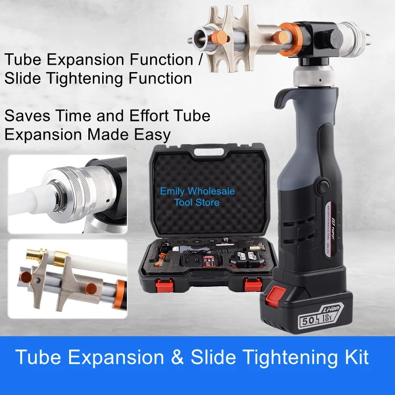 

ES-1632A Aluminum Composite Tube Electric Tube Expander Floor Heating and Air Conditioning Water Tube Slide Tightener