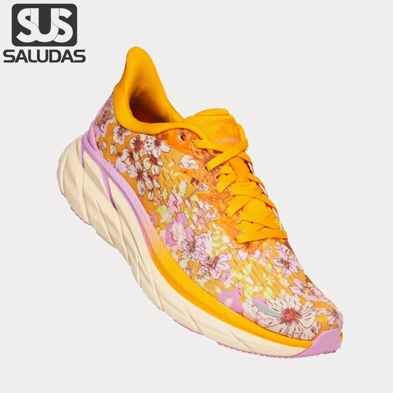 

SALUDAS Original Women Shoes Men Running Shoes Ultra-Light Stretch Marathon Training Shoes Unisex Outdoor Road Jogging Sneakers