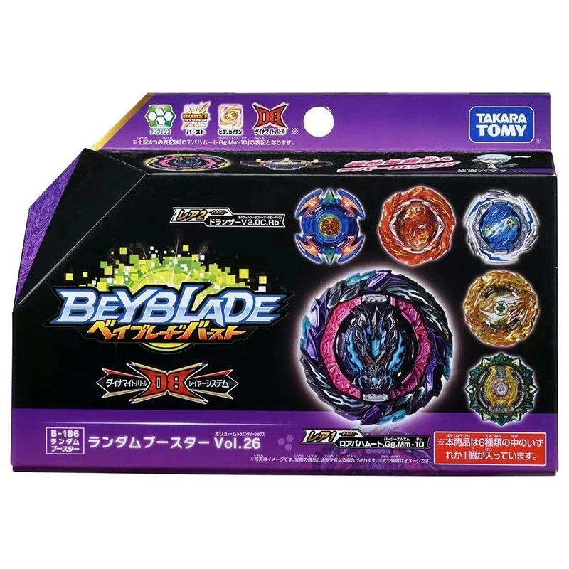 

Original Takara Tomy Bey Burst DB B-186 Random Booster Vol. 26