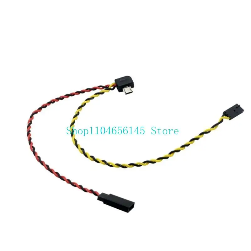 Micro USB to AV Out Cable Cord for SJ4000 SJ5000 Camera FPV Cable Video Output Line for SJ4000/5000/6000 5.8G Receive