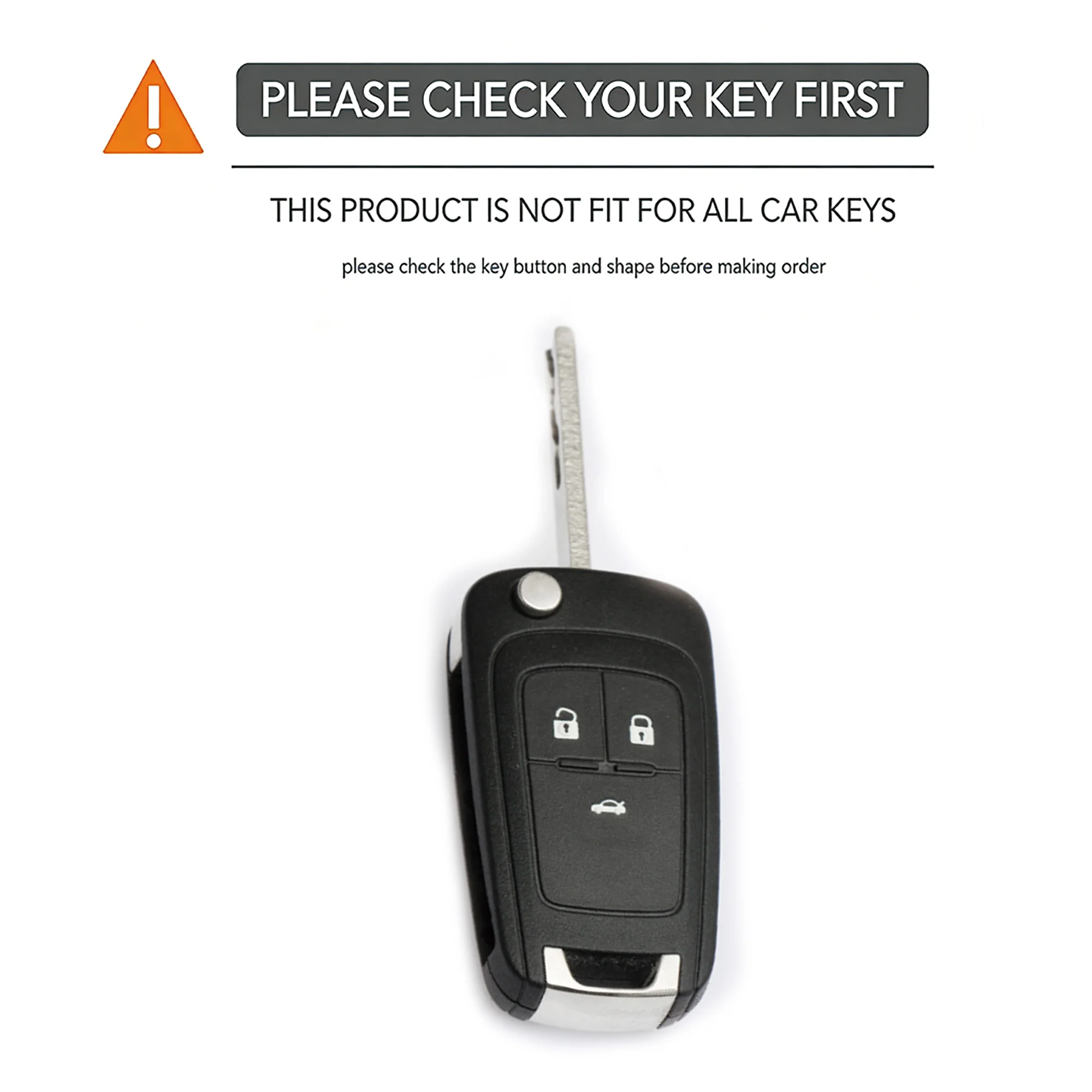New Car Flip Key Case Cover Shell for Chevrolet Cruze Aveo Trax Sail Malibu Captiva Opel Vauxhall Astra J Corsa Insignia Mokka view 6