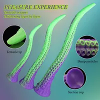 Extra Long Butt Plug Animal Dildo Tentacle Dildos Anal Plug Vagina Masturbator For Women Anal Penetration Stimulator Adult Toys