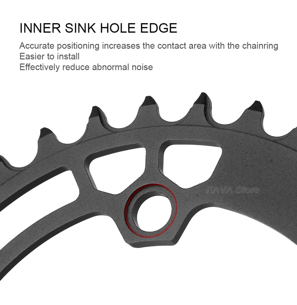 Shimano Deore 11-fach Kettenblatt M5100 Integriertes Kurbelgarnitur-Set MTB 10 11 12 Gang Pedivela 34T 36T 38T 32T Crown Fahrradkurbel – Detail 9