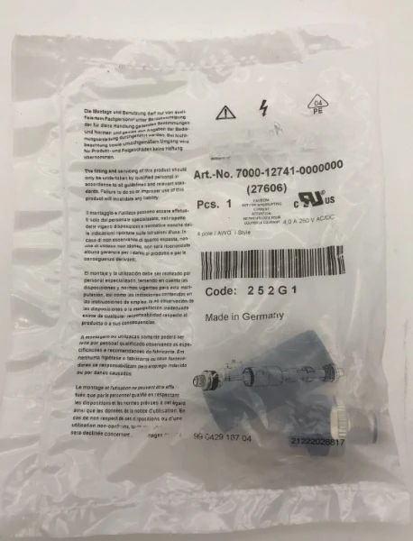 

Совершенно новый оригинальный разъем 7000-12741-0000000 на складе Быстрая доставка