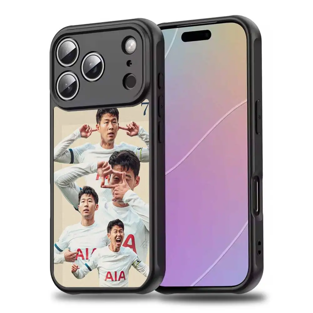 حافظة هاتف كرة القدم S-Son H-HeungS min لهاتف iPhone17,16,15,14,13,12,11,Pro,Max,Plus,Mini,SE4,E شحن لاسلكي مغناطيسي Magsafe #6