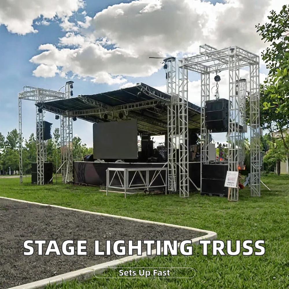 Outdoor Events Aluminum Truss Large Band Show Stage Roof Truss Display