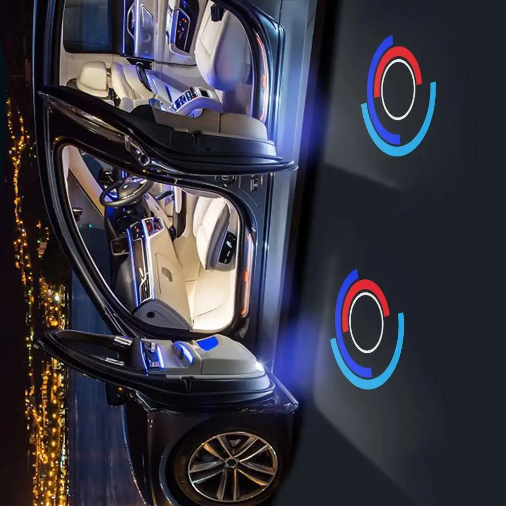 LED Car Door Ghost Shadow Logo Projector Welcome Light Accessories For BMW E87 F21 F52 E46 E90 E91 E92 E93 F31 F34 E60 F10 F30