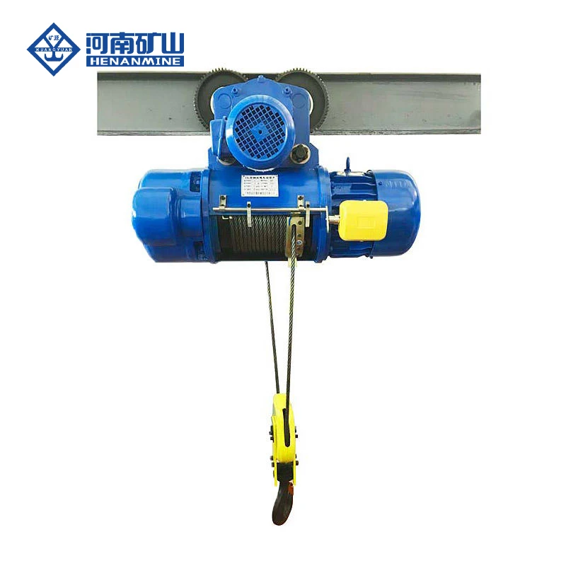 Customized CE ISO Certificated CD Type Hoist Single Speed Traveling Electric Wire Rope Hoist Winch 5t 10t New Retail Use