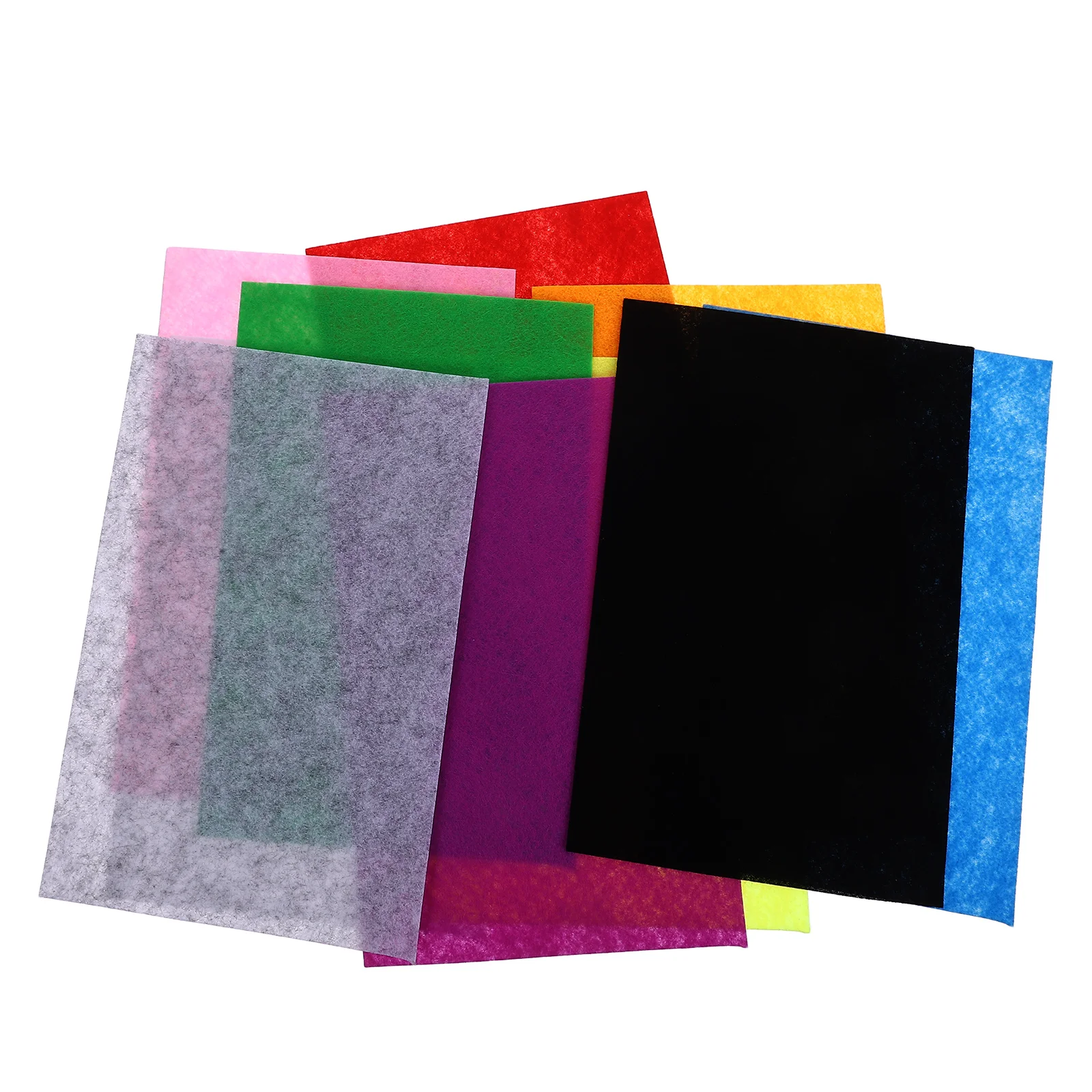 

20 Pcs Craft Felt Sheet Fabric Diy Material Crafting Manual Cloth Supply Applique