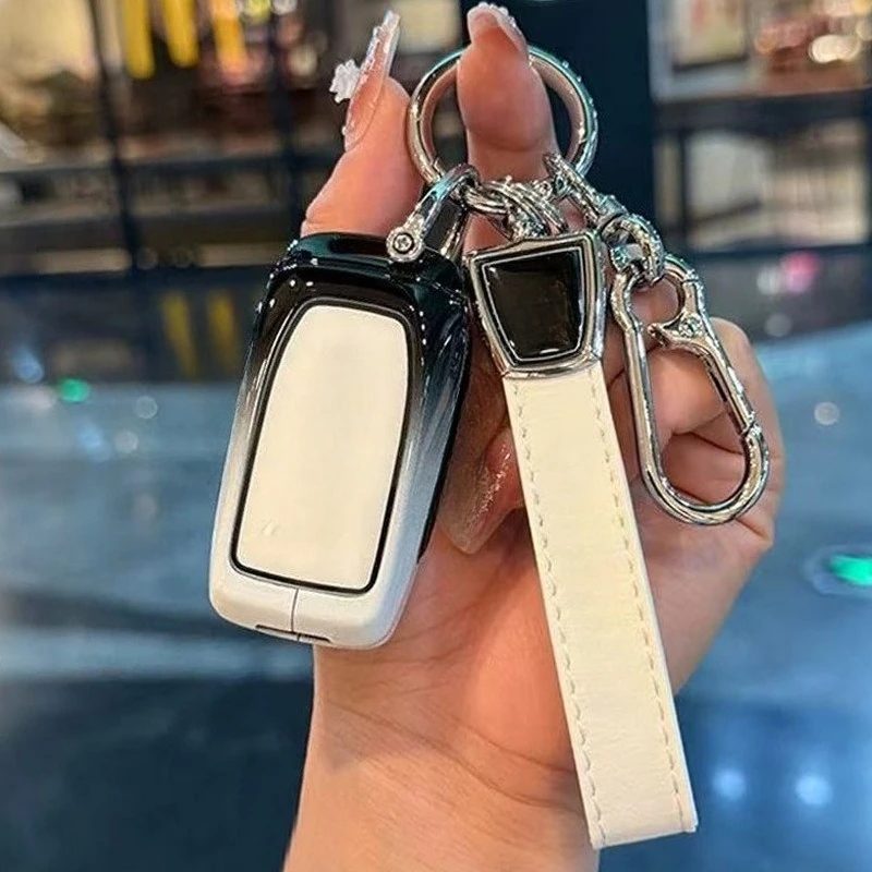 

Premium Zinc Alloy Key Cover Case for Mazda EZ-60 (2026) - Protective Key Fob Shell Key Bag Chain