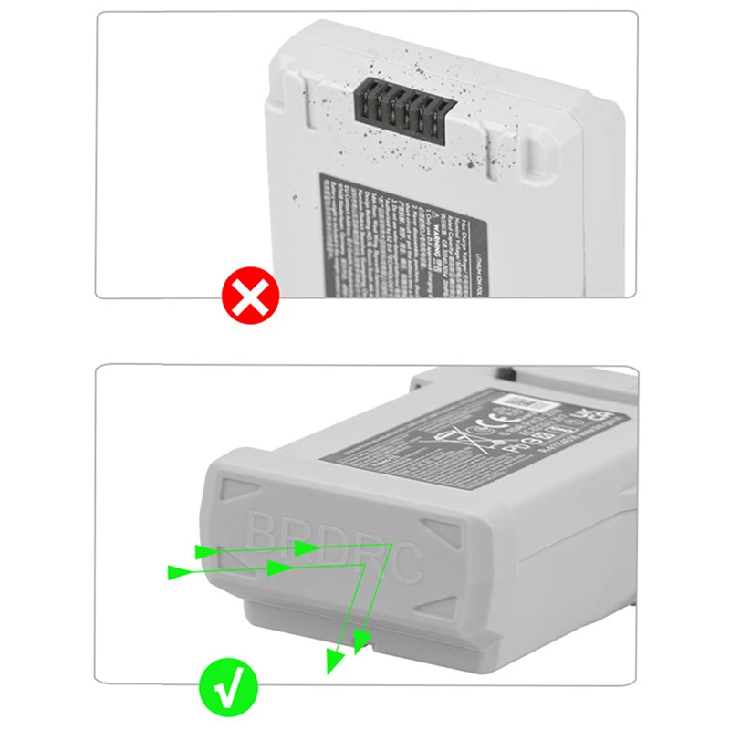 3pcs Drone Battery Protection Cap For DJI Mini 3 Pro Charge Port Protection Cover Battery Dust Plug Protection Drone Accessories