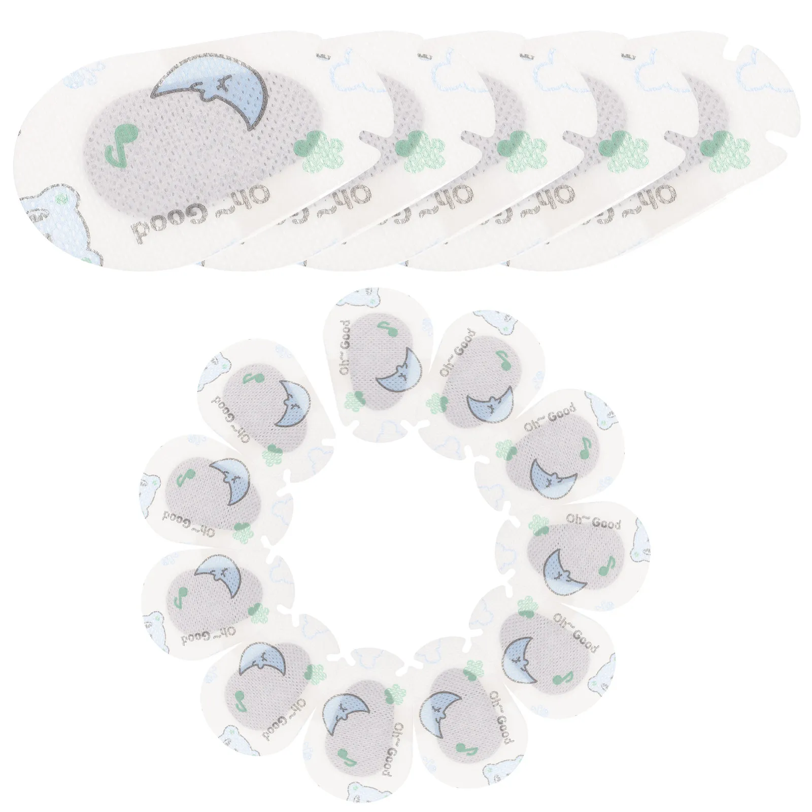 

20 дышащих пластырей для коррекции амблиопии и косоглазия