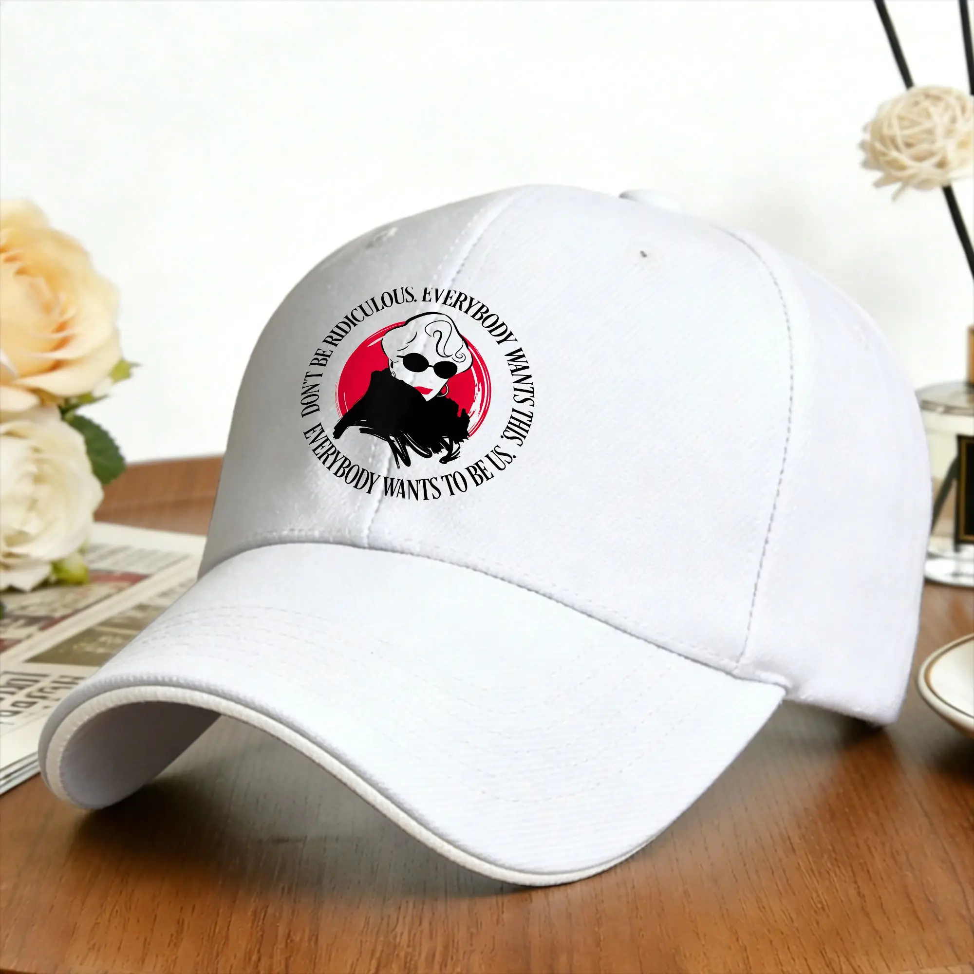 2026 New movie The Devil Wears Pradad 2 Baseball Cap Film  Men Print Trucker Hat Summer y2k Cute Hunting Camping Snapback Cap