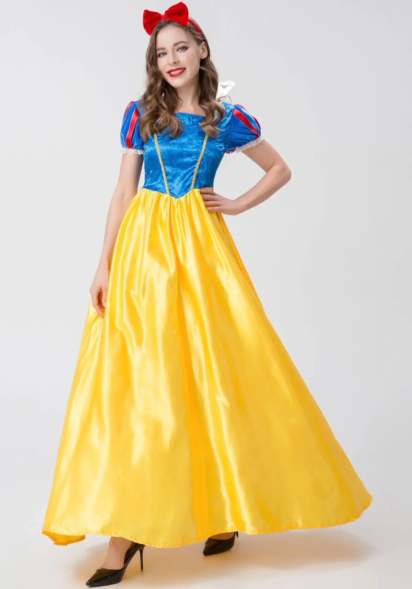 Halloween Female Cosplay Snow White Fancy Masquerade Costume