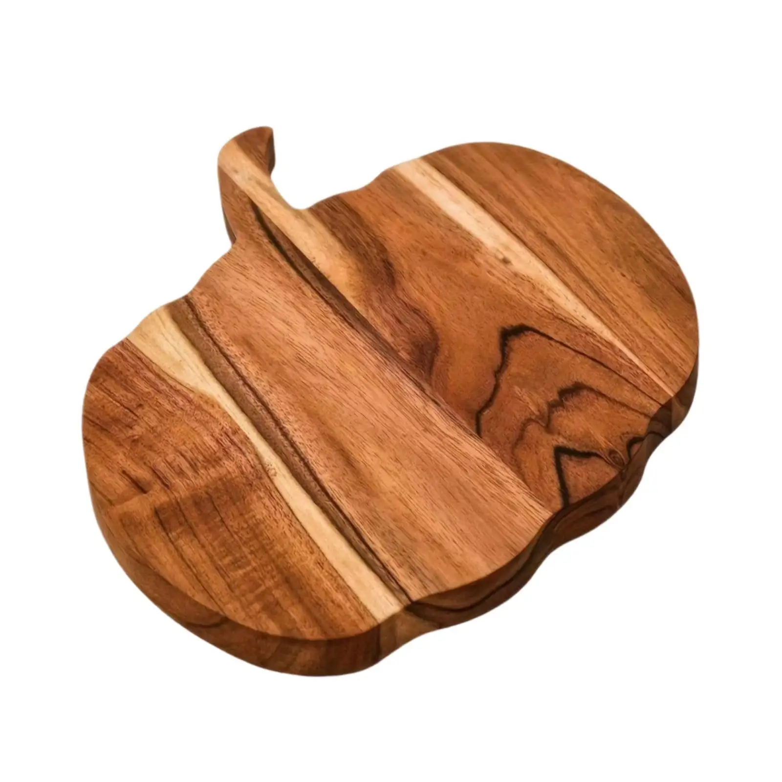Wooden Chopping Board Large Acacia Cutting Board with Handle Serving Tray for Kitchen Meat Fruit Cheese Bread Housewarming Gift