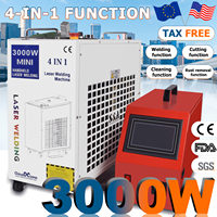 3000W Laser Welding Machine 4 IN1 Welder Fiber Laser Welder Cleaning Welding Cutting Water Cooling for Metal 3KW 380V Welder