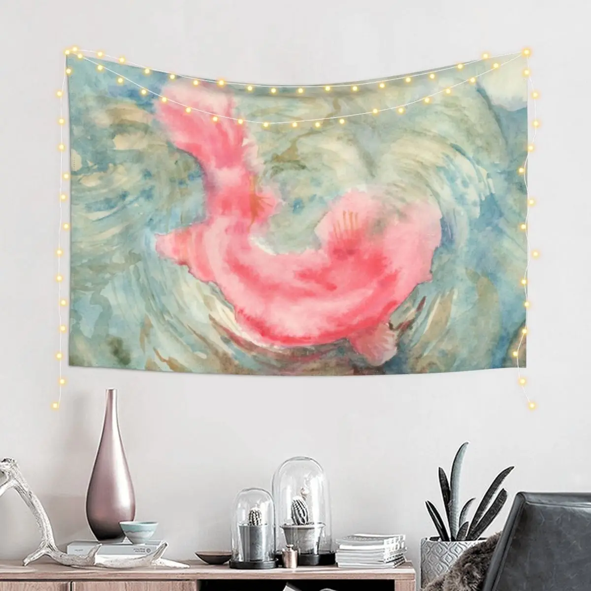 

Fish Tapestry Outdoor Decoration Christmas Decoration Aesthetic Decoration Tapestry