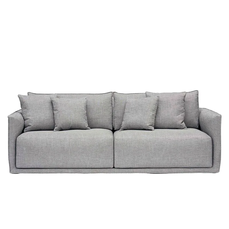

#Modern Urban Style Cheap Living Room Sofas 2 Seater Beige Fabric Sofa for Living Room