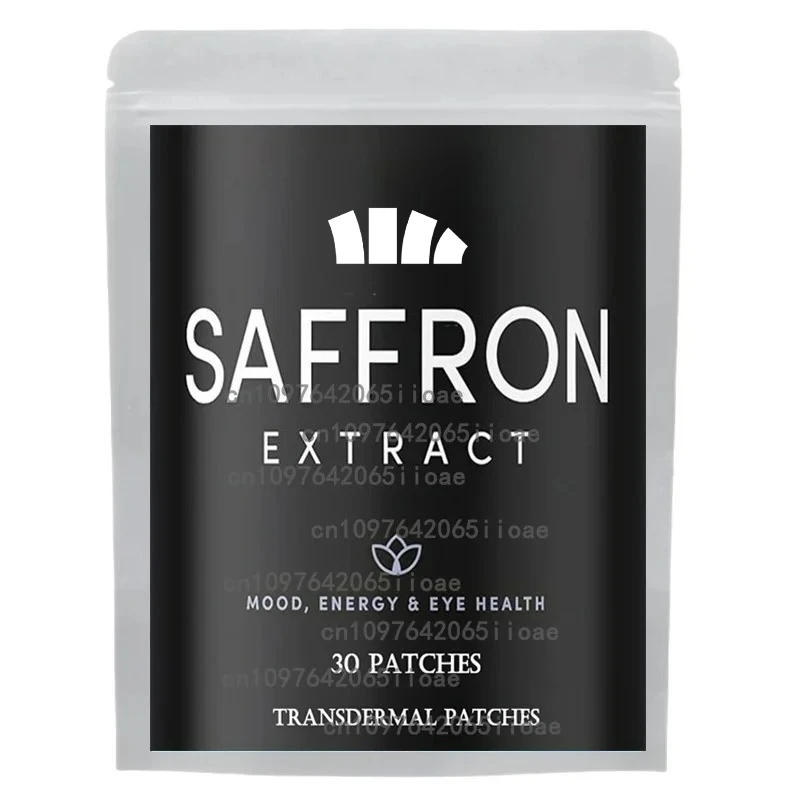 

Saffron Transdermal Patches Appetite Suppressant for Weight Loss Metabolism Booster Mood Support 30 Patches
